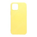 Tok telefonvédő TJ gumi tpu Apple iPhone 12 tok sárga